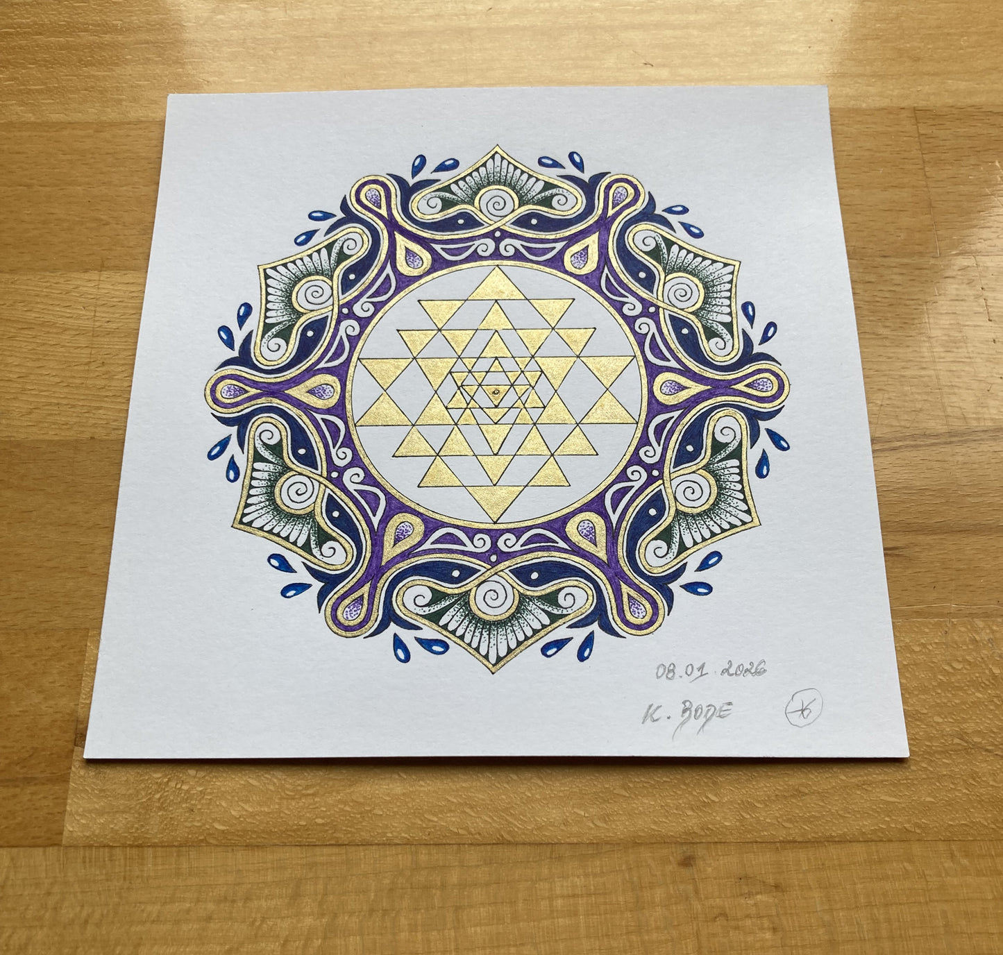 Sri Yantra - Tor der höchsten Ordnung