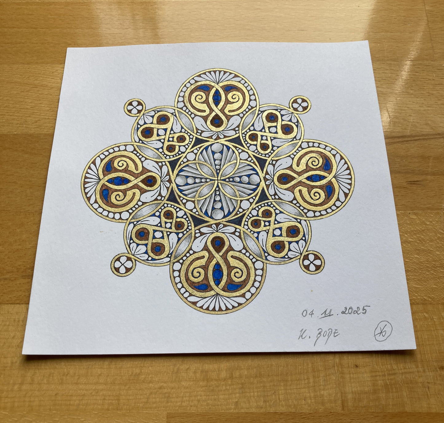 Siegel der goldenen Geborgenheit