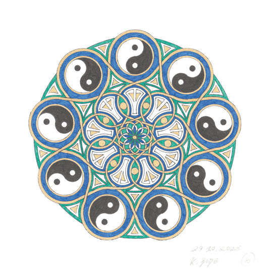 Kreis von Yin & Yang – Harmonie der Gegensätze