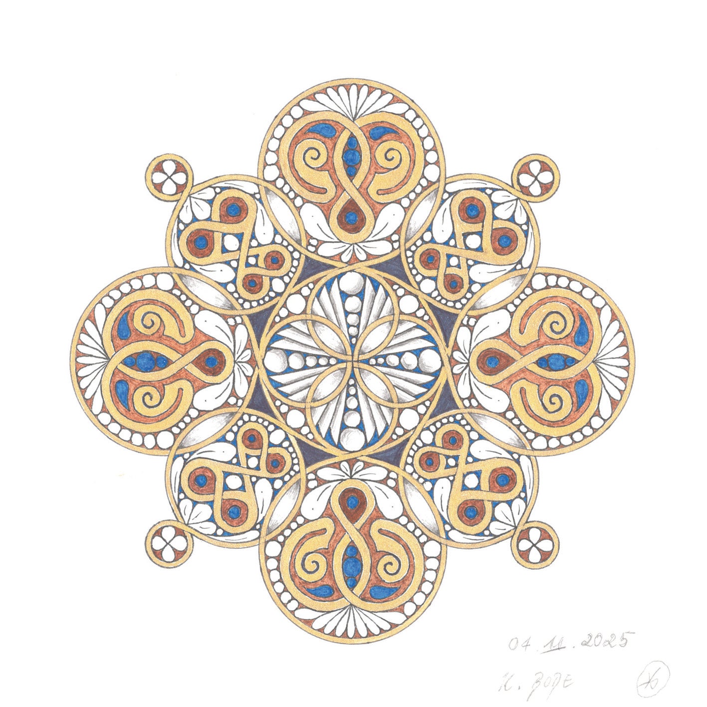 Siegel der goldenen Geborgenheit