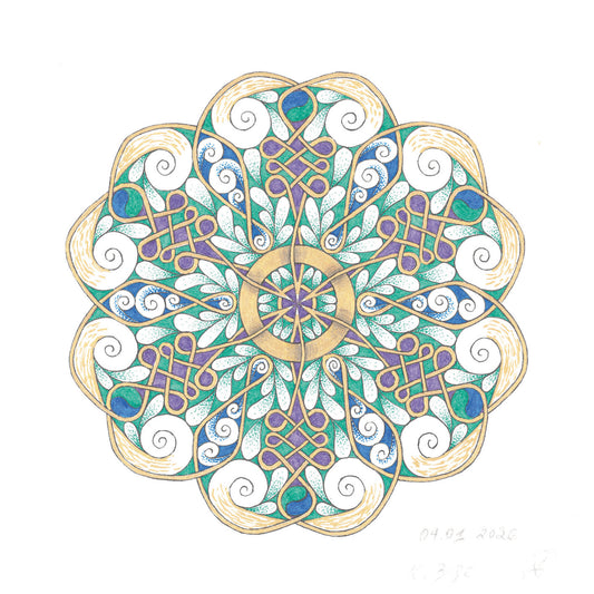 Blütenrad der inneren Meisterschaft